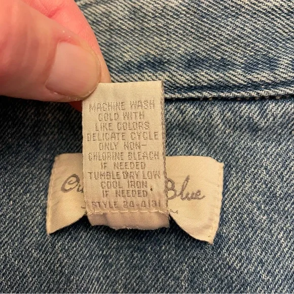 J. Jill Out of the Blue Denim Jean Jacket.  Size S - Picture 6 of 6